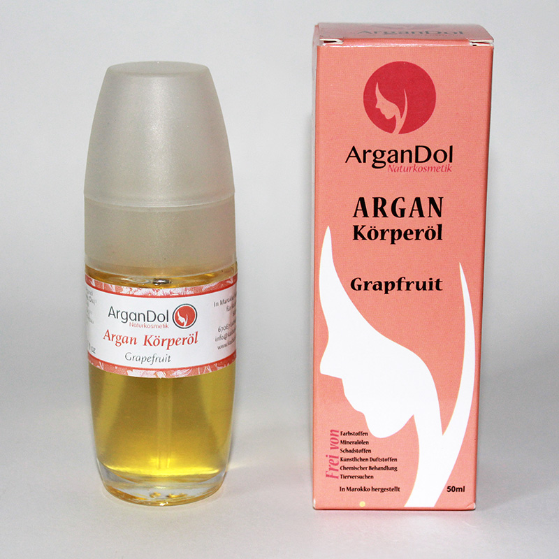 Bio Arganöl Grapefruit Körperöl