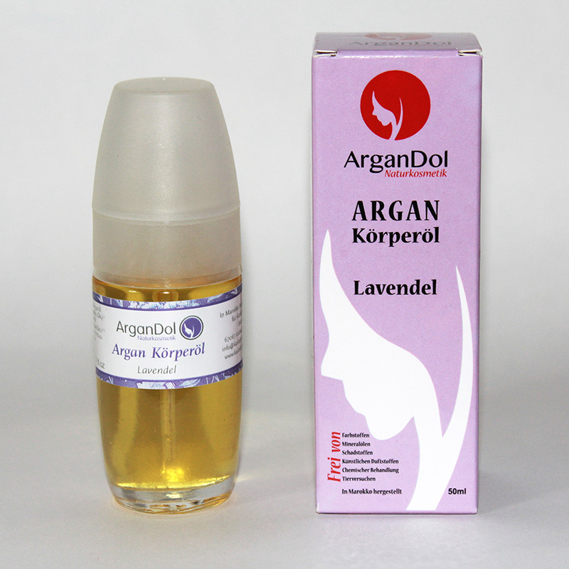 ArganDol Bio Arganöl mit Lavendel Körperöl