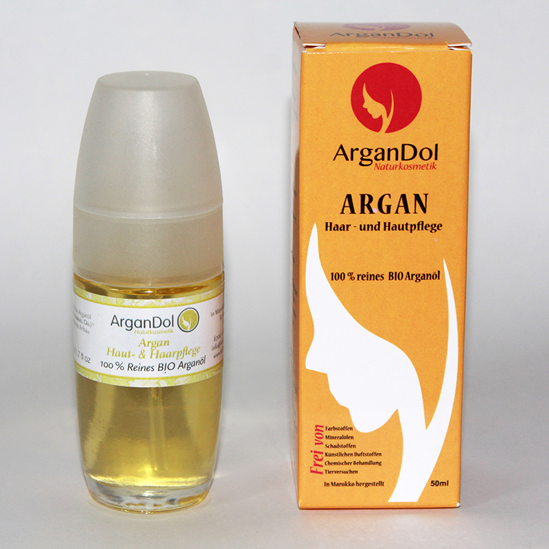 ArganDol Bio Argan Hautöl und Haarpflege